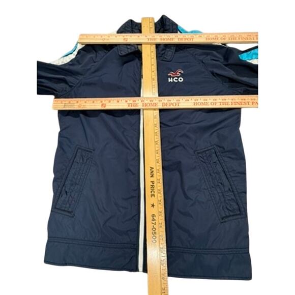 "HOLLISTER" Vintage Y2K Windbreaker Jacket SZ XL Men's Preppy Surfer Beachy - Picture 4 of 12